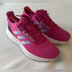 adidas Runfalcon 3 Running Shoes Women’s 9 Lucid Fuchsia/Blue Dawn/Cloud White
